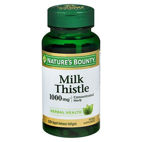Natures Bounty Milk Thistle 50 Caps by Natures Bounty