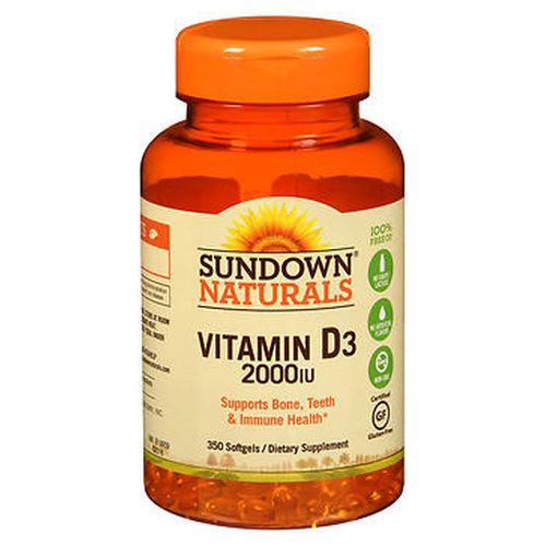Sundown Naturals Vitamin D3 350 Softgels by Sundown Naturals