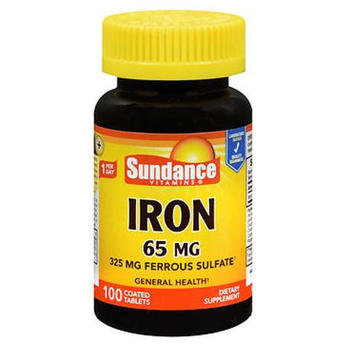 Sundance Vitamins Iron Tablets 100 Tabs by Natures Truth