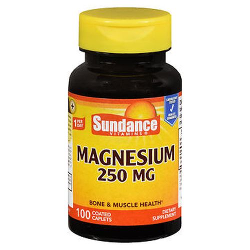 Sundance Magnesium Coated Caplets 100 Tabs by Sundance