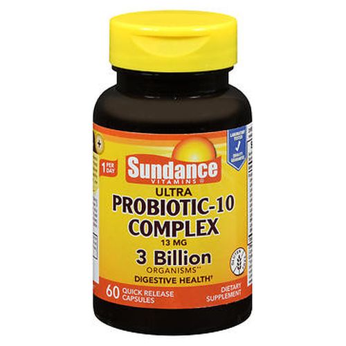 Sundance Ultra Probiotic10 Complex Quick Release Capsules 60 Caps by Sundance