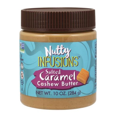 Nutty Infusions Salted Caramel Butter 10 Oz by Now Foods