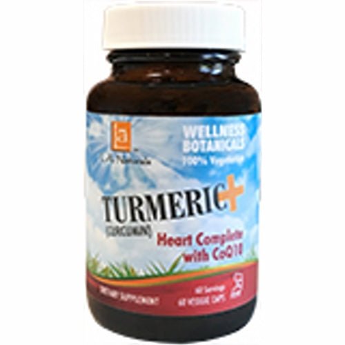 Turmeric+ Heart Complete w/ CoQ10 60 Veg Caps by L. A .Naturals