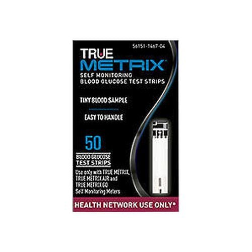 True Metrix Self Monitoring Glucose Test Strips 50 Count by True Metrix