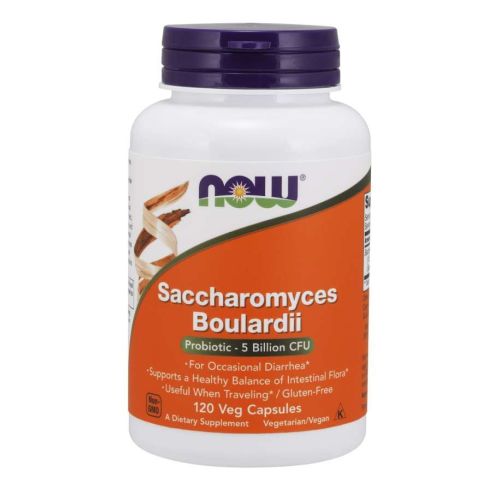 Saccharomyces Boulardi 120 Veg Caps by Now Foods