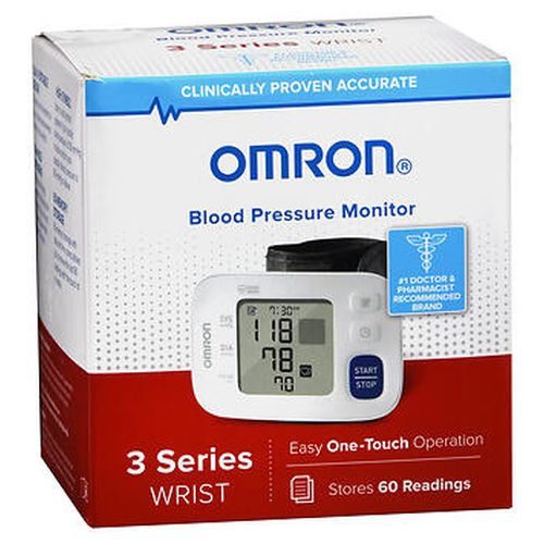Omron Blood Pressure Monitor 3 Series Wrist BP6100 1 Each by Omron