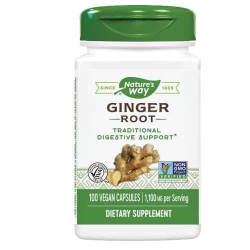 Nature's Way Ginger Root - 100 Caps