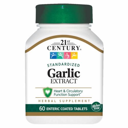 Garlic Extract 60 Tabs by 21st Century