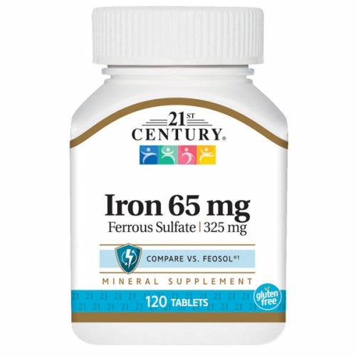 Iron Tablets 120 Tabs by 21st Century