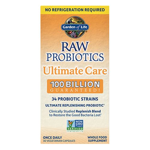 Raw Probiotics Ultimate Care 30 Caps by Garden of Life
