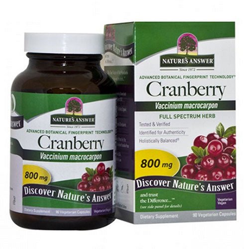 Nature's Answer Cranberry Fruit - 90 Vcaps