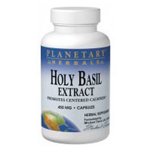 Planetary Herbals Holy Basil - 60 Caps