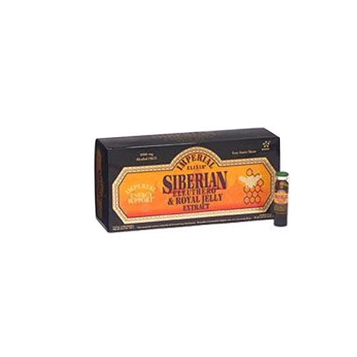 Siberian Eleuthero Extract with Royal Jelly Vials 30x10ml by Imperial Elixir / Ginseng Company