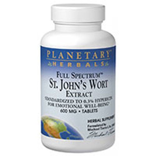 Planetary Herbals Full Spectrum St. Johns Wort Liquid Extract - 2 Fl Oz