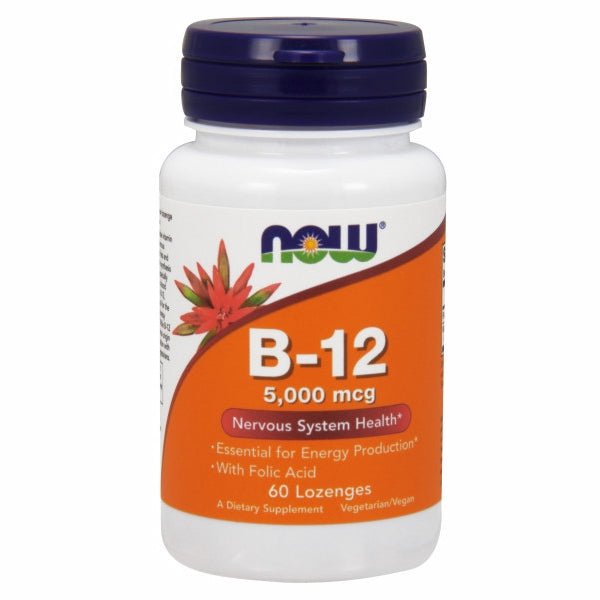 Vitamin B-12 60 Tabs by Now Foods
