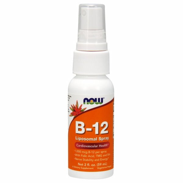 Now Foods Vitamin B-12 Liposomal Spray - 2 OZ