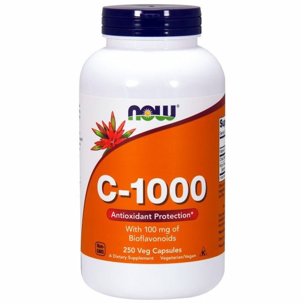 VitaminC-1000 250 Caps by Now Foods