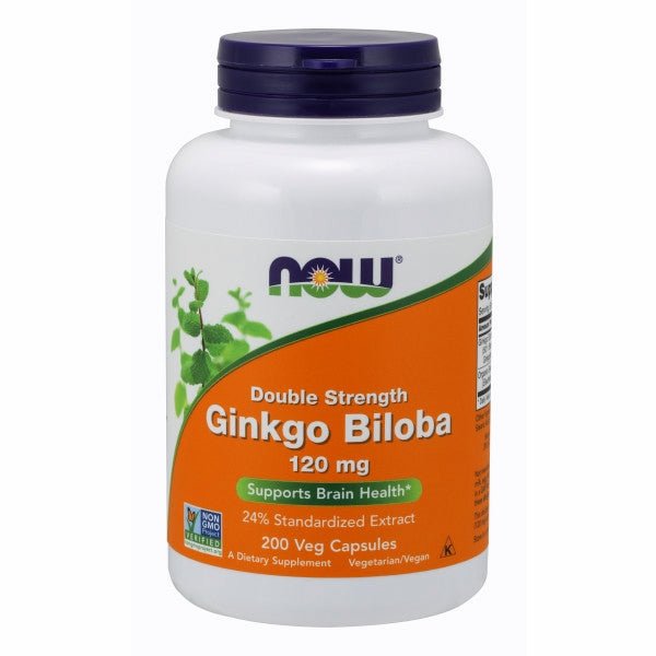 Now Foods Ginkgo Biloba - 200 Vcaps