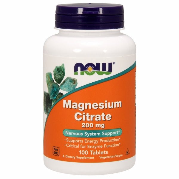 Now Foods Magnesium Citrate - 100 Tabs