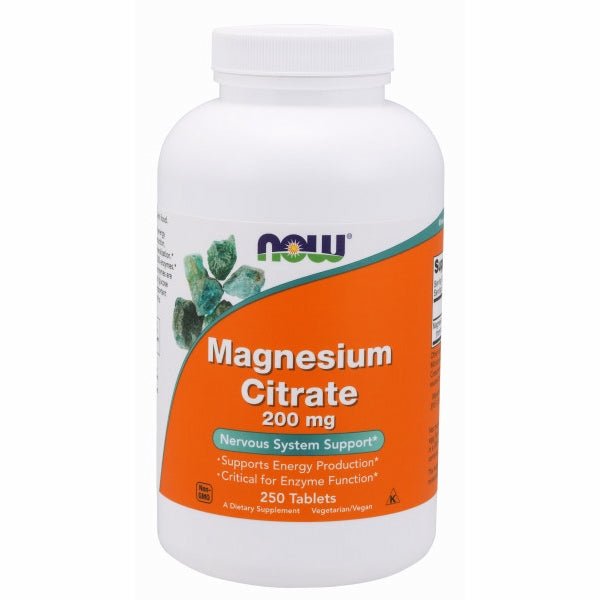 Now Foods Magnesium Citrate - 250 Tabs