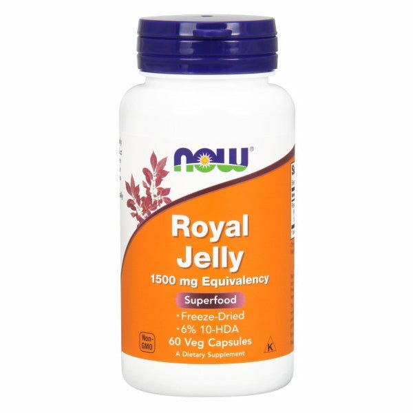 Now Foods Royal Jelly - 60 Caps