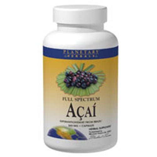 Planetary Herbals Full Spectrum Acai - 60 Cap