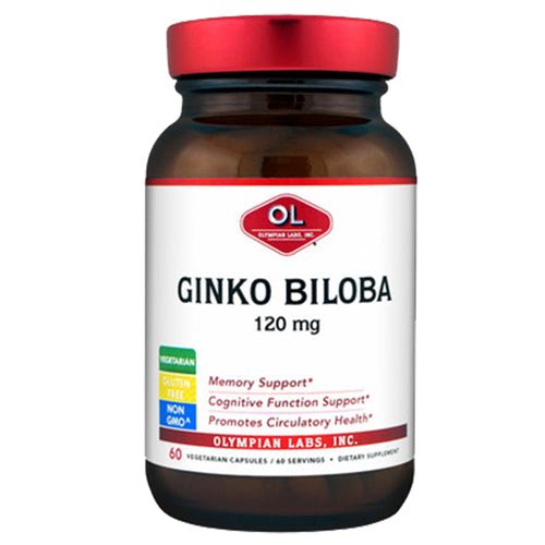 Olympian Labs Ginkgo Biloba Extract - 60 Caps