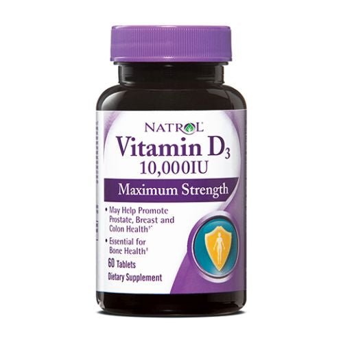 Natrol Vitamin D3 - 60 Tabs