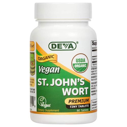Vegan St Johns Wort 90 vcaps by Deva Vegan Vitamins