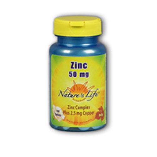 Nature's Life Zinc - 250 tabs