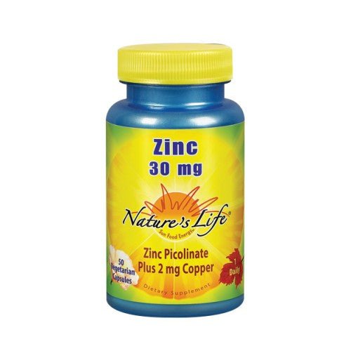 Nature's Life Zinc Picolinate - 50 caps