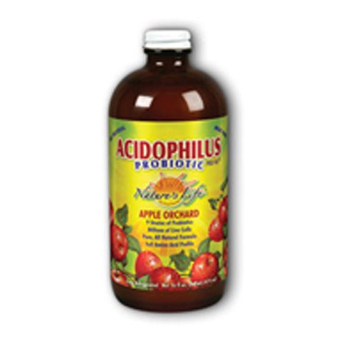 Nature's Life Acidophilus Pro 96 Liquid - Apple Orchard 16 oz