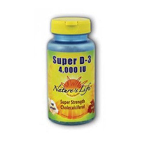 Nature's Life Super D-3 - 100 softgels