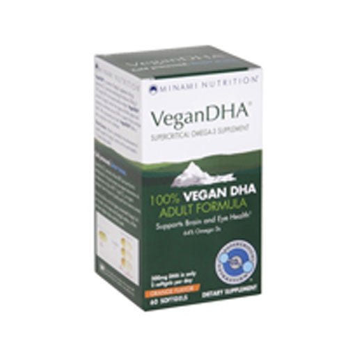Minami Nutrition VeganDHA Formula Orange 60 softgel by Minami Nutrition