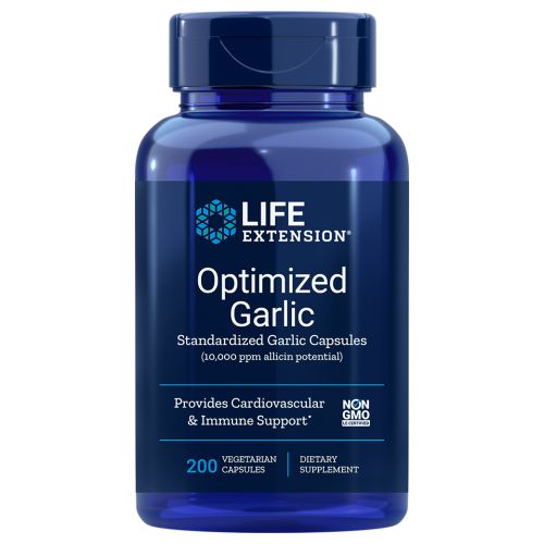Life Extension Optimized Garlic - 200 vcaps