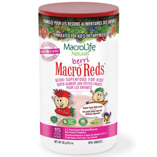 Macrolife Naturals Jr Berri Red 15 Day Canister - 3.3 OZ