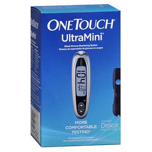 Onetouch Onetouch Ultramini Blood Glucose Monitoring System Silver Moon - each