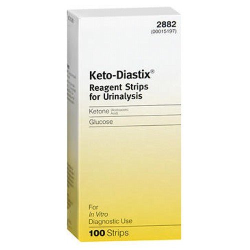 Bayer Bayer Keto-Diastix Reagent Strips For Urinalysis - 100 each